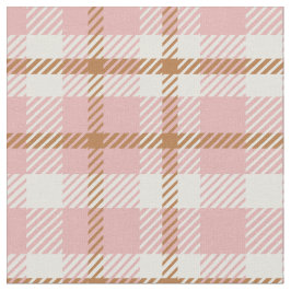 Tela Cuadro escocés de gingham rosa buffalo picnic de v