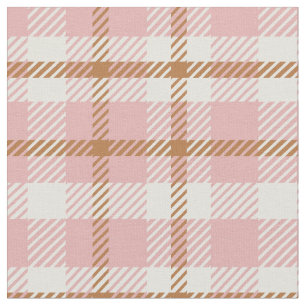 Tela Cuadro escocés de gingham rosa buffalo picnic de v