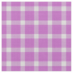 Tela Cuadros magenta cielo y blanco