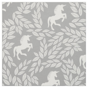 Tela Cualquier color se muestra como floral gris unicor