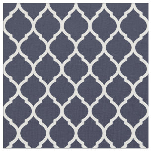 Tela Cuarteto marroquí azul marino