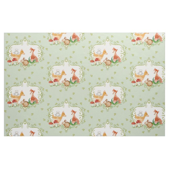 Tela Cuarto de niños del neutral del bebé de las ("Cuarto gordo" (fat quarter))