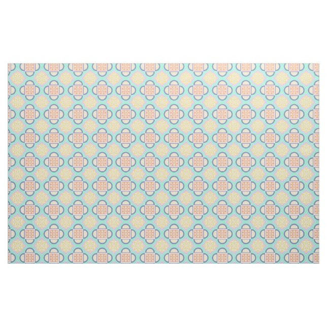 Tela Cuatrefoil Pastel Fabric (Yarda)