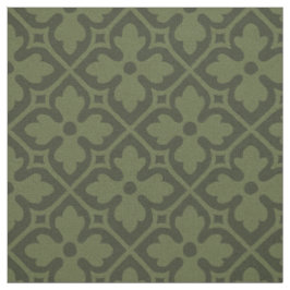 Tela Cuatrefoils Gótico Revival, Verde Loden