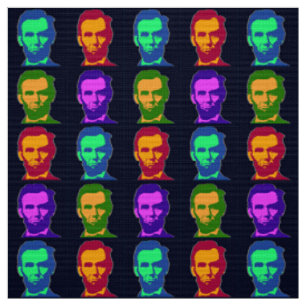 Tela Cuatro Abraham Lincolns de Pop Art