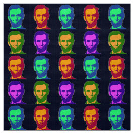 Tela Cuatro Pop Art Abraham Lincoln