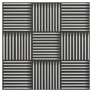 Tela Cubierta cruzada de palo de tambor blanco