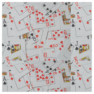 Tela Cubierta De Cartas De Juego Dispuestas,
