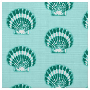 Tela Cubierta marina - Turquesa y Aqua