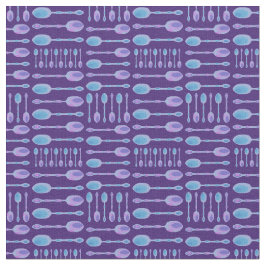 Tela ¡Cucharas artísticas únicas! (Violeta)