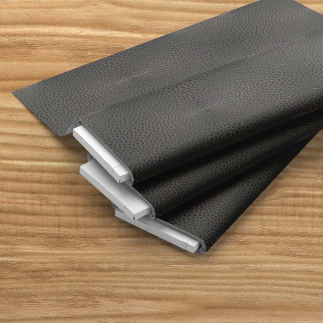 Tela Cuero de piel de piel de piel de piel negra (Subido por el creador)