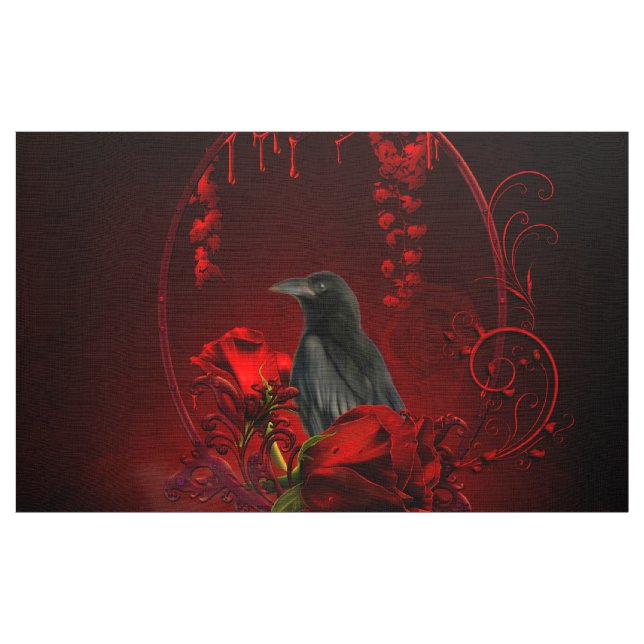 Tela Cuervo maravilloso (Yarda)
