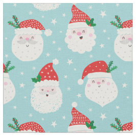 Tela Cuidados Santa Head en azul claro