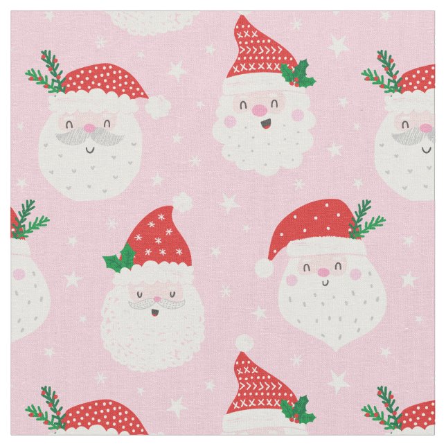 Tela Cuidados Santa Head en rosa claro (De cerca)