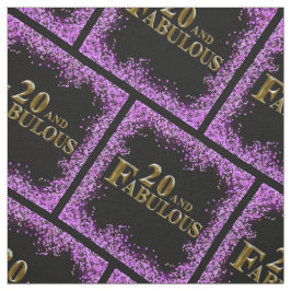 Tela Cumpleaños 20 
