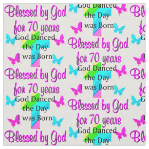 TELA CUMPLEAÑOS 70 DE CRISTIANO