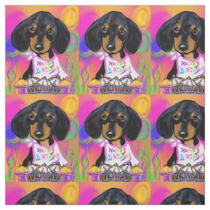 Tela Cumpleaños de Doxie