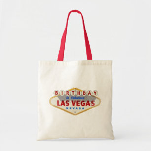 Tela CUMPLEAÑOS en el bolso fabuloso de Las Vegas