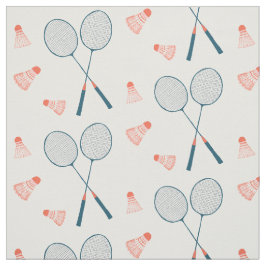Tela Cute Badminton Birdie Racquet Shuttlecock Retro
