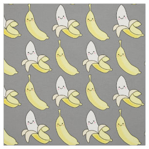 Tela Cute Banana Kawaii Personalizado de niños