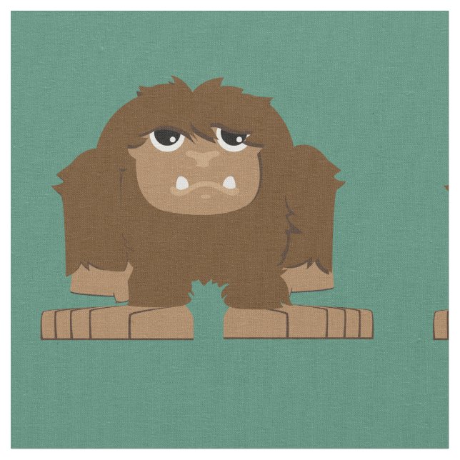 Tela Cute Bigfoot (De cerca)