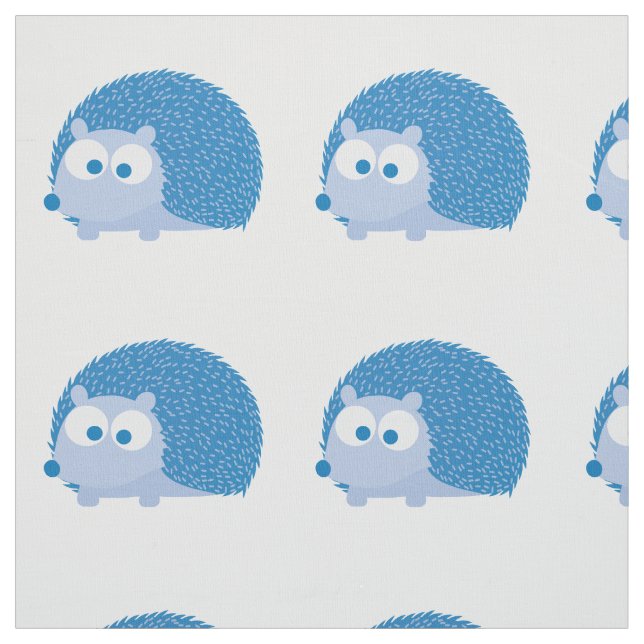 Tela Cute Blue Hedgehog (Retal)