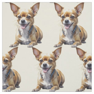 Tela Cute Chihuahua Perro Mascota Amante de los Perros 