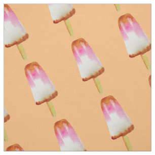 Tela Cute cola bloques de hielo popsicles arte dulce