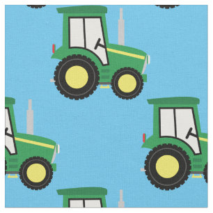 Tela Cute Farm Kids Tractor Blue
