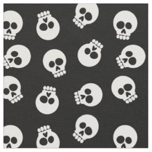 Tela Cute Funny Skeleton Faces