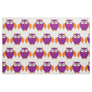 Tela Cute Halloween Owl Craft Fabric