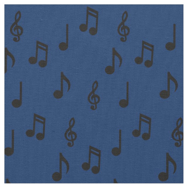 Tela Cute Music Notes: profesor de música (De cerca)