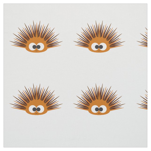Tela Cute Naranja Sea Urchin (Retal)