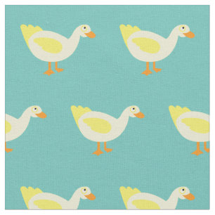 Tela Cute Pato Niño Bebé Guardería Verde Azul