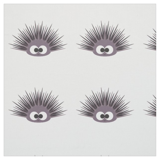 Tela Cute Purple Sea Urchin (Retal)