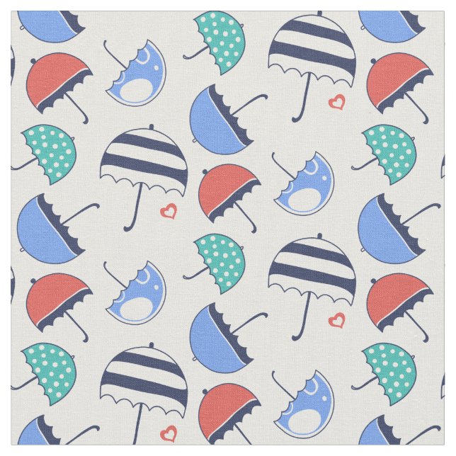 Tela Cute Umbrellas (De cerca)