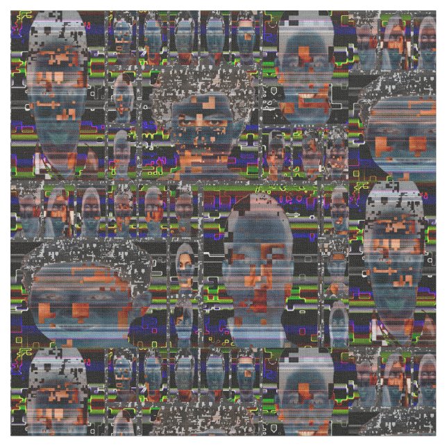 Tela Cyberdazze Hiperface Fabric #1 Anti Reconocimiento (De cerca)