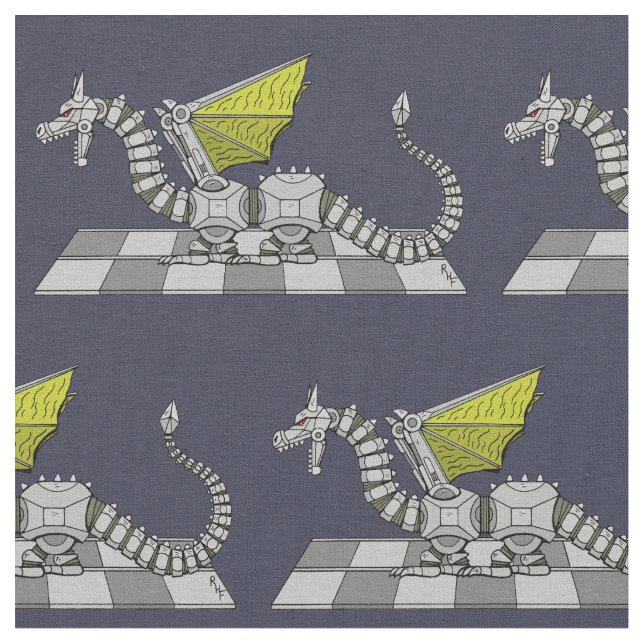 Tela Cyberdragon (De cerca)