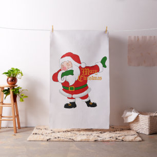 Tela dabbing santa claus