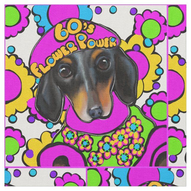 Tela Dachshund (De cerca)