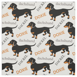 Tela Dachshund, Dackel, modelo lindo del perro de Doxie