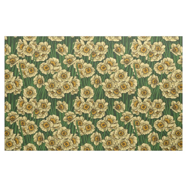 Tela Daffodil garden ("Cuarto gordo" (fat quarter))