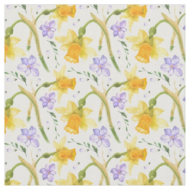 Tela Daffodils (De cerca)