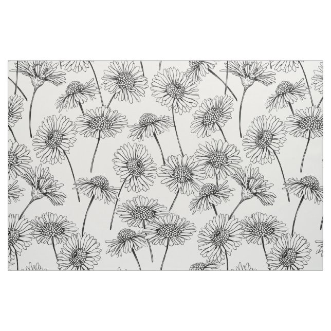Tela Daisies ("Cuarto gordo" (fat quarter))
