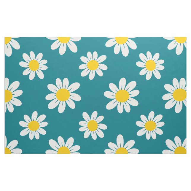 Tela Daisies ("Cuarto gordo" (fat quarter))