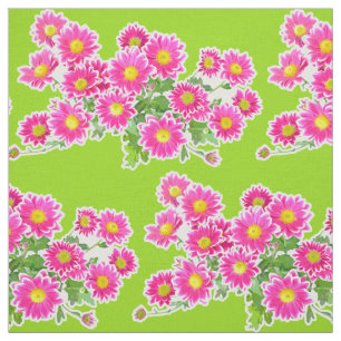 Tela Daisies rosados / Asters Bouquet + tus ideas