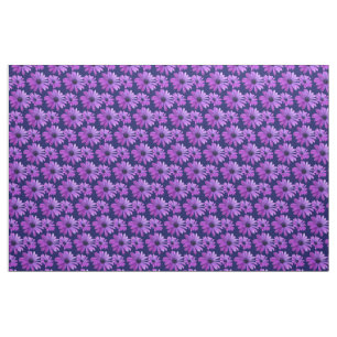Tela Daisy Fabric Blue Daisy Fabric Cotton o Poly