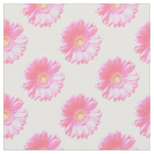 Tela Daisy gerbera rosa claro