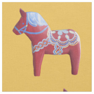 Tela Dala Horse Fabric