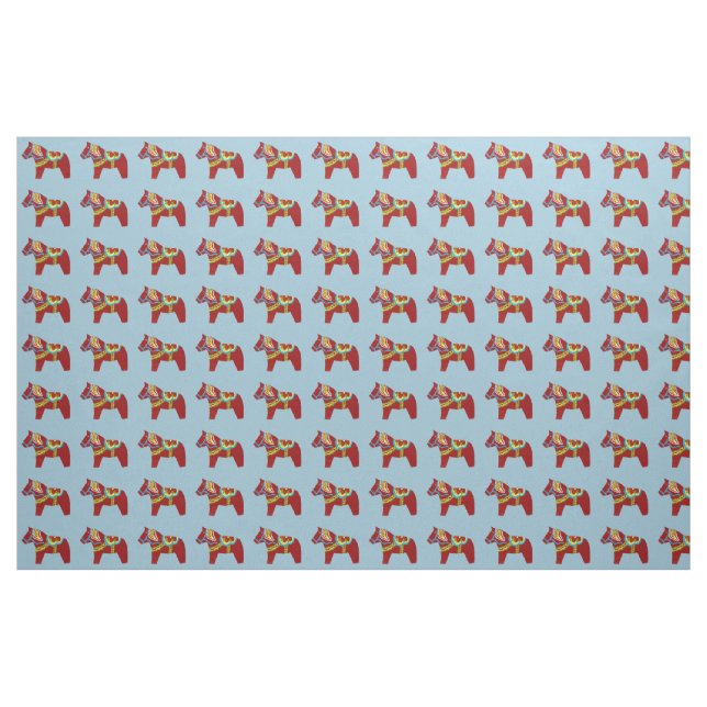 Tela Dala Horse Fabric ("Cuarto gordo" (fat quarter))